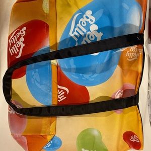 Jelly Belly reversible tote bag. NWT